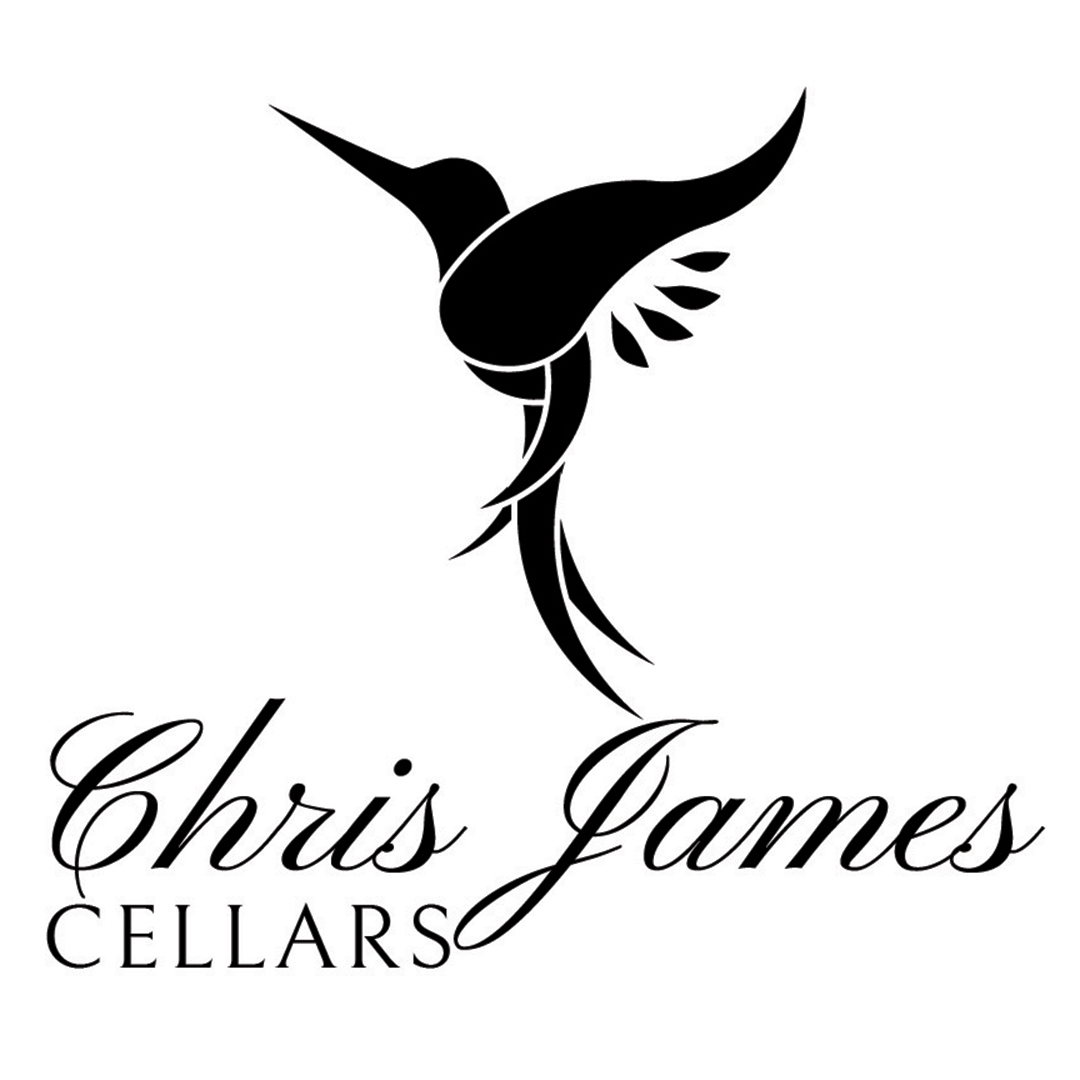 Chris James Cellars McMinnville Oregon wine logo
